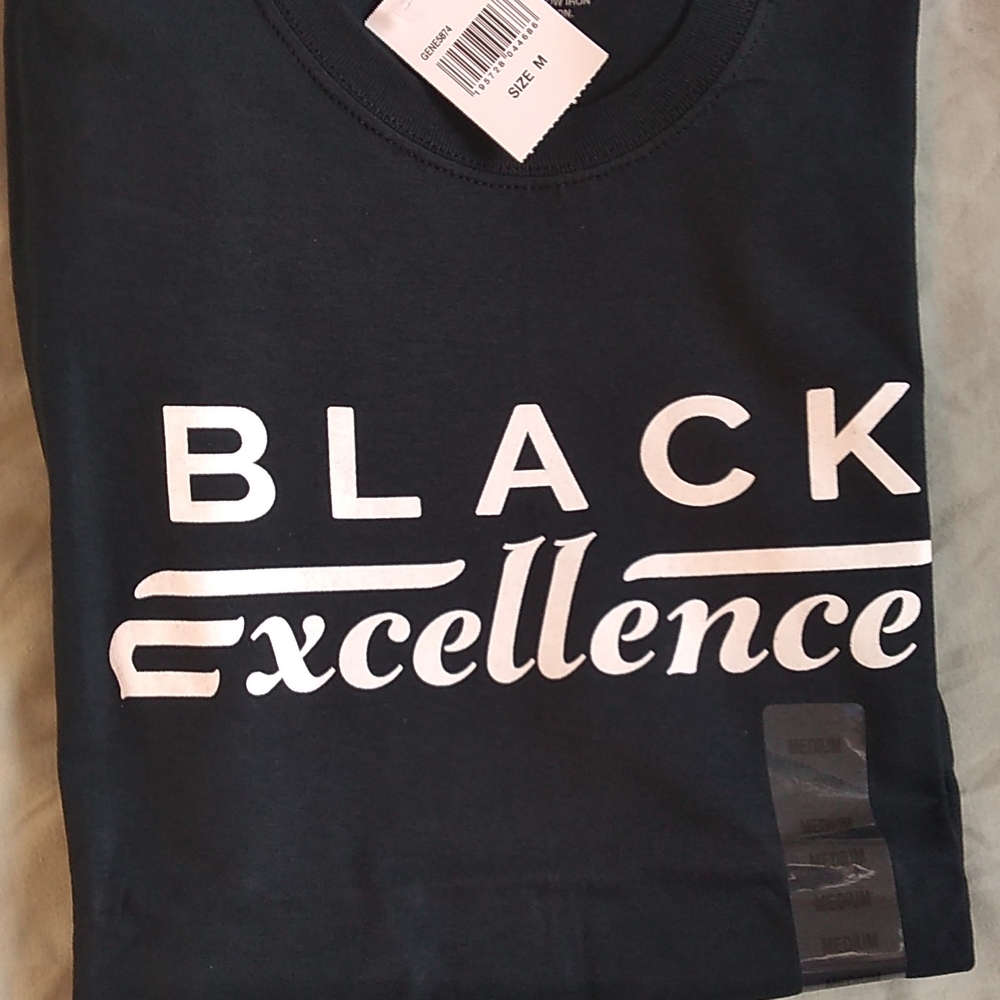 Black Excellence Unisex Short Sleeve T-Shirt - Picture 3 of 9